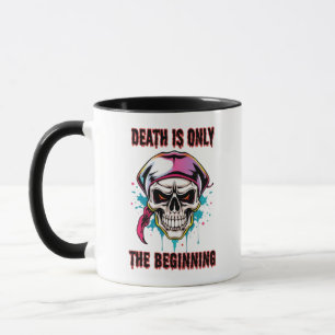 Warrior Skull of Vengeance: Day of the Dead Mug