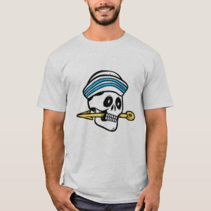 Warrior Skull Spear graphic T-Shirt