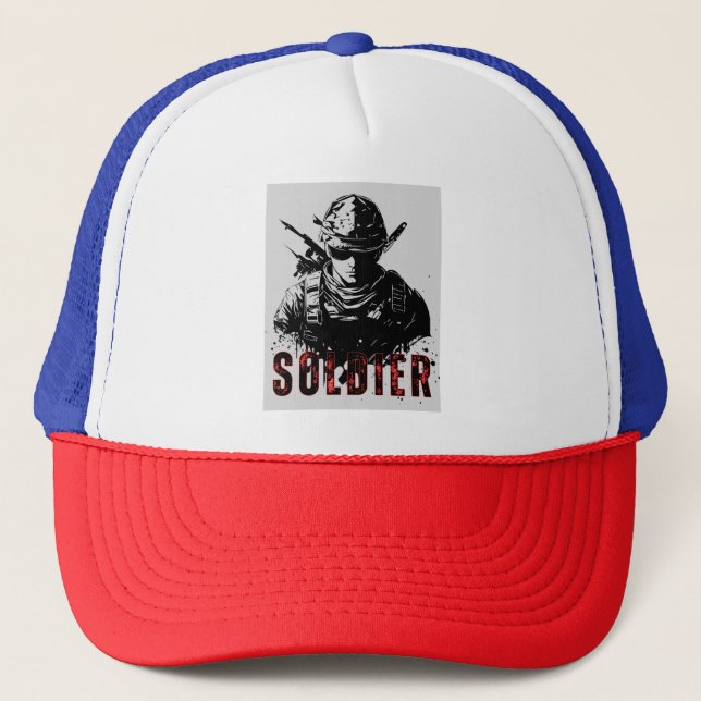 "Warrior Spirit: The Soldier Cap Collection" (Front)