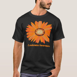 Warrior Support Squad A Orange Sunflower Leukaemia T-Shirt