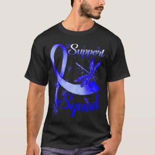 Warrior Support Squad Dragonfly Alopecia Awareness T-Shirt
