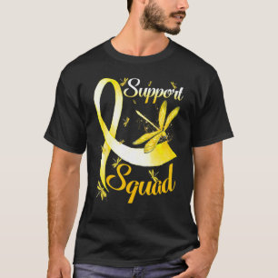 Warrior Support Squad Dragonfly Obesity Awareness T-Shirt