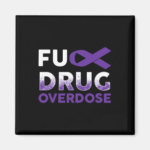 Warrior Survivor Gifts- Drug Overdose Awareness  Magnet
