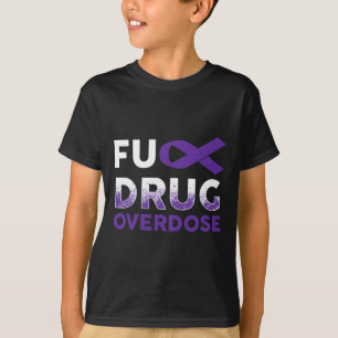 Warrior Survivor Gifts- Drug Overdose Awareness  T-Shirt