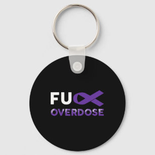 Warrior Survivor Gifts - Overdose Awareness Keychain