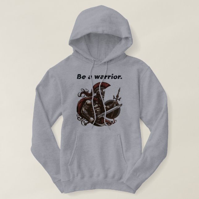 Warrior T-shirt Hoodie (Design Front)