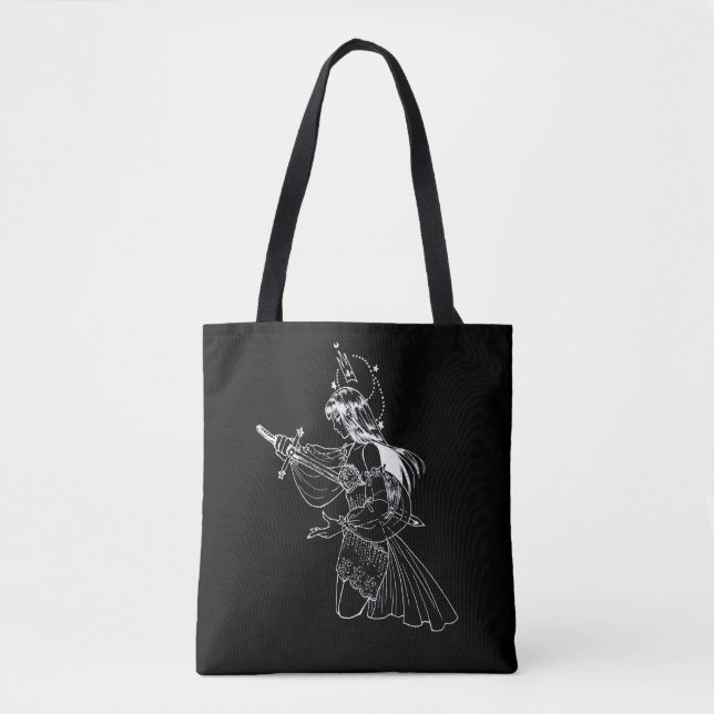 Warrior Tote Bag (Front)