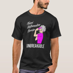 Warrior Unbreakable Chiari Malformation Awareness  T-Shirt