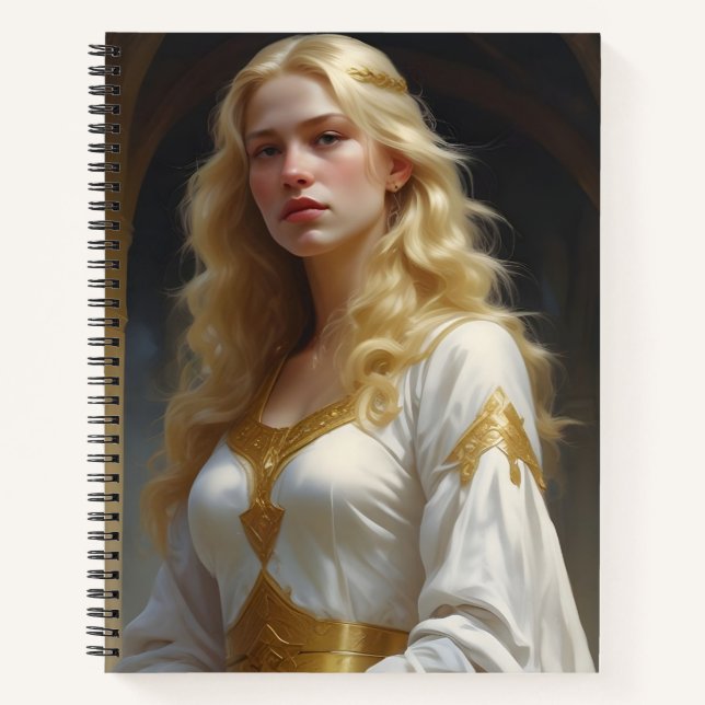 Warrior Virgin Notebook (Front)