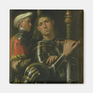 Warrior with Groom (oil) Magnet