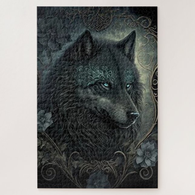 Warrior Wolf Jigsaw Puzzle (Vertical)