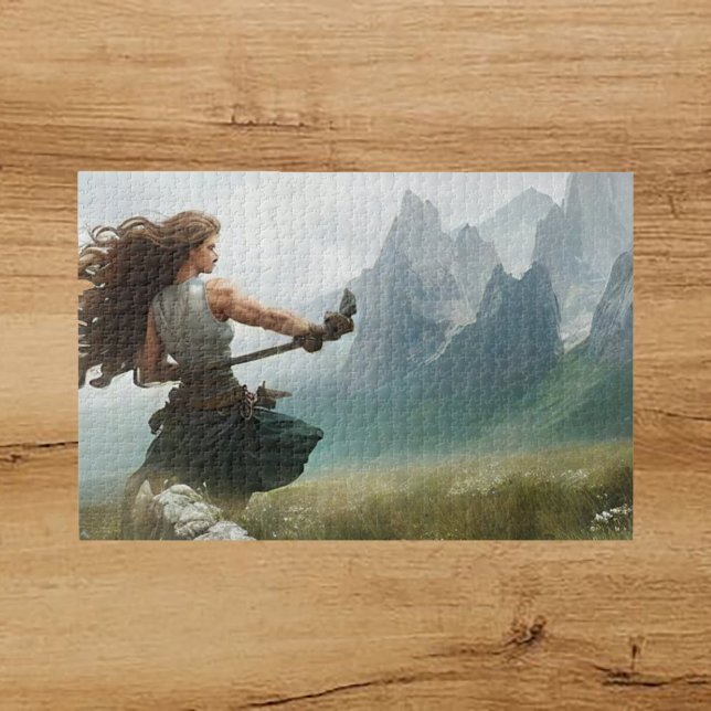 Warrior Woman  Jigsaw Puzzle (Creator Uploaded)