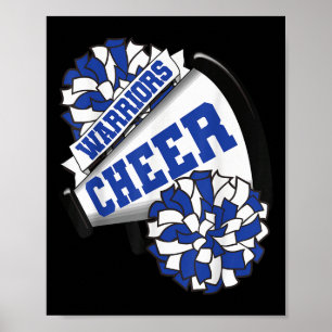 Warriors Cheer Back To School Cheerleading Spirit  Poster