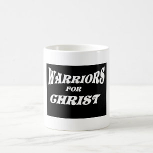 WARRIORS FOR CHRIST-BLK COFFEE MUG
