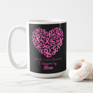 Warriors in Pink: Breast Cancer Awareness Coffee Mug