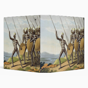 Warriors of New South Wales, engraved by Matthew D Binder