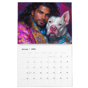 Warriors & Pitbull Dog Heroes Calendar