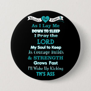 Warrior's Prayer...TN 3 Inch Round Button