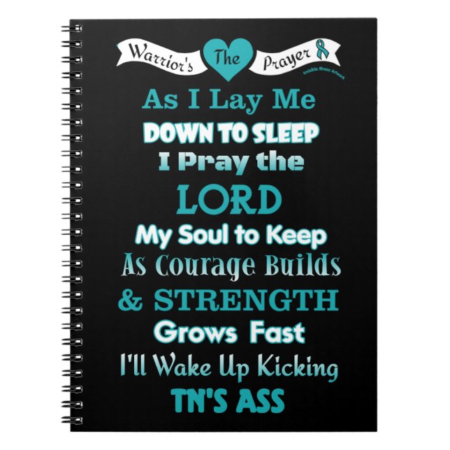 Warrior's Prayer...TN Notebook (Front)