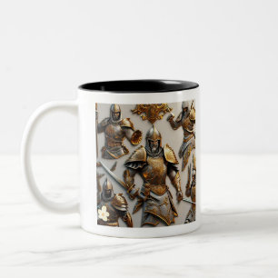 "Warrior's Pride" Two-Tone Coffee Mug