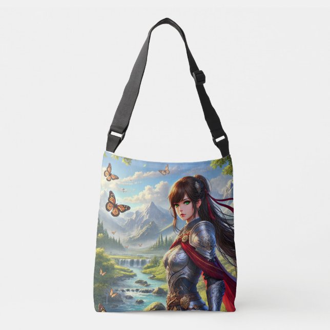 Warrior's Serenity Tote Bag (Front)
