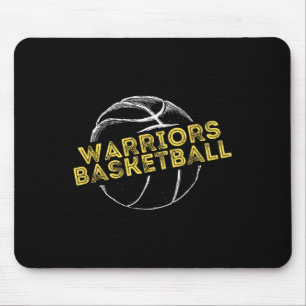 Warriors Sketll Sketll Player Sketll Sports V1 Mouse Pad