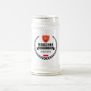 Warsaw Beer Stein