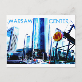 Warsaw - Centre Postcard