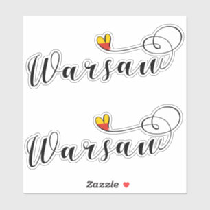 Warsaw Flag Heart, Warszawa