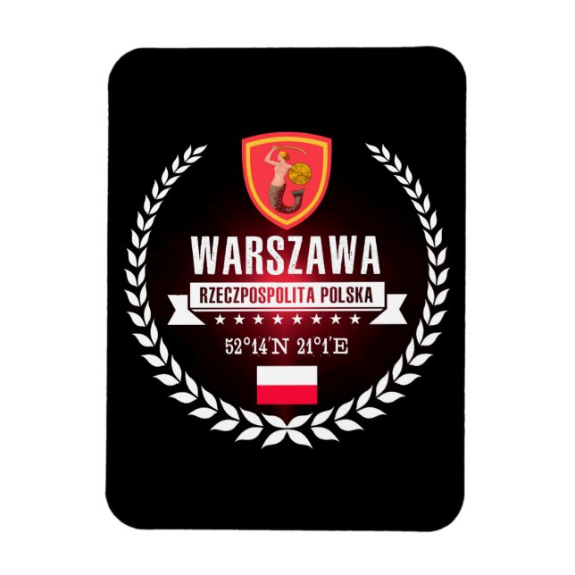 Warsaw Magnet (Vertical)