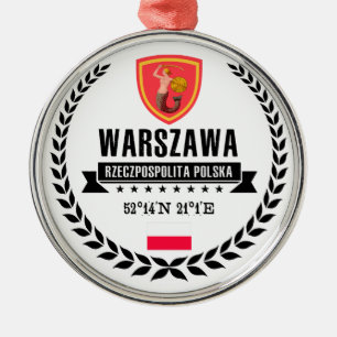 Warsaw Metal Ornament