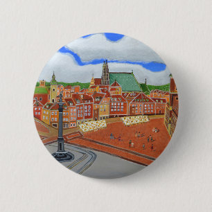 Warsaw-Old Town 2 Inch Round Button