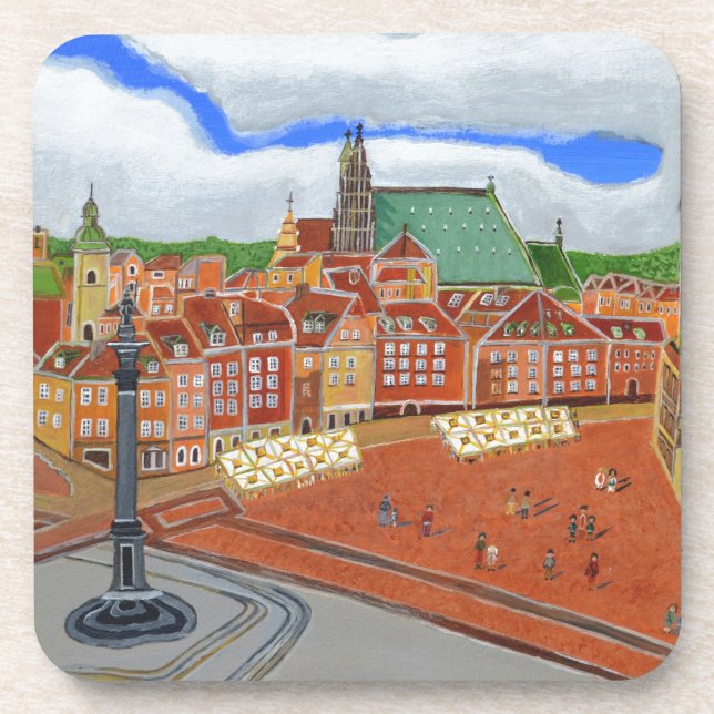 Warsaw-Old Town Coaster (Front)