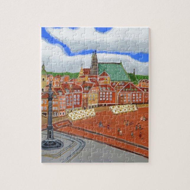 Warsaw-Old Town Jigsaw Puzzle (Vertical)