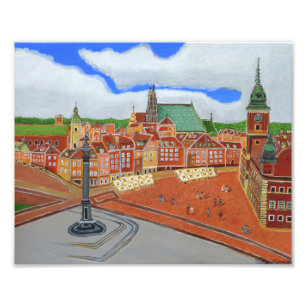 Warsaw Old Town Photo Print