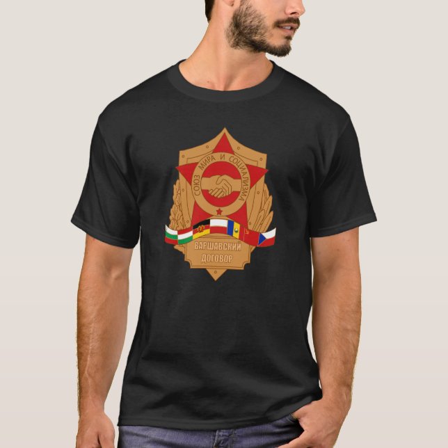 Warsaw Pact, Soviet Union, Socialist Eastern Bloc  T-Shirt (Front)