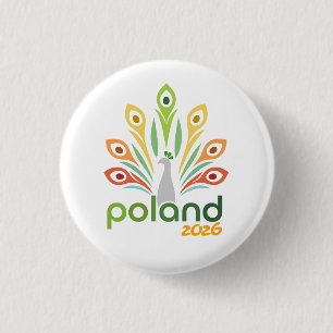 Warsaw Poland 2026 International Convention Pin