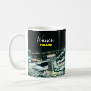 Warsaw Poland Souvenir Coffee Mug Cup