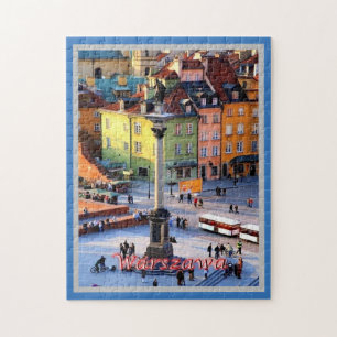 Warsaw - Sigismund Column - Poland - Jigsaw Puzzle