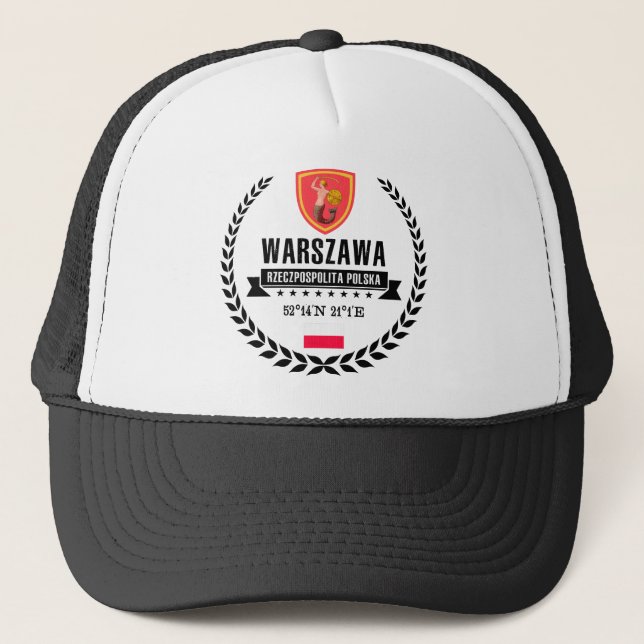 Warsaw Trucker Hat (Front)