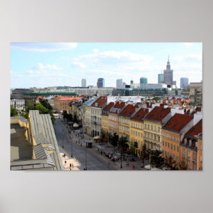 Warsaw View Poster