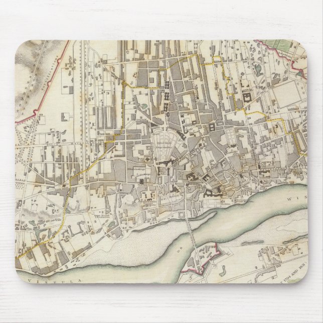 Warsaw Warszawa Mouse Pad (Front)
