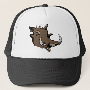Warthog Head Trucker Hat