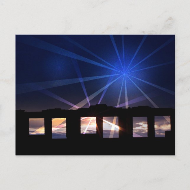 WARTIME GHOSTS WALES UK POSTCARD (Front)