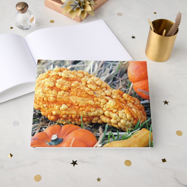 Warty Gourd  Guest Book (Front Open)