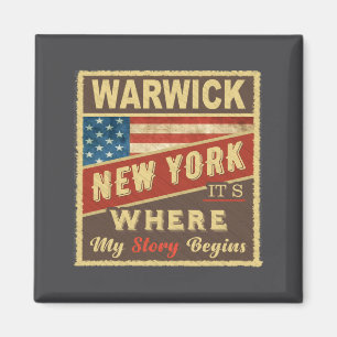 Warwick Ny Its Where My Story Begins Magnet