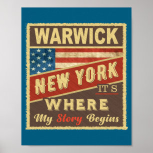 Warwick Ny Its Where My Story Begins Poster