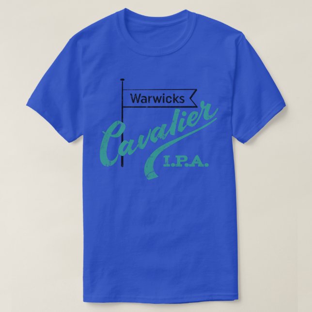 Warwicks Cavalier IPA T-Shirt (Design Front)