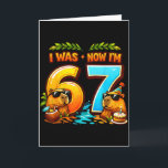 Was 6 7 birthday 67 meme capybara kids boys girls card<br><div class="desc">I was 6 now i'm 7 birthday 67 meme capybara kids boys girls  | Greeting Card .Greeting Card This product emphasizes simplicity and balance. This product emphasizes simplicity and balance.</div>