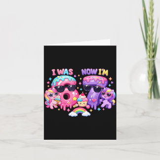 was 6 7 Birthday 67 Meme Rainbow Ponies Ice Cream Card